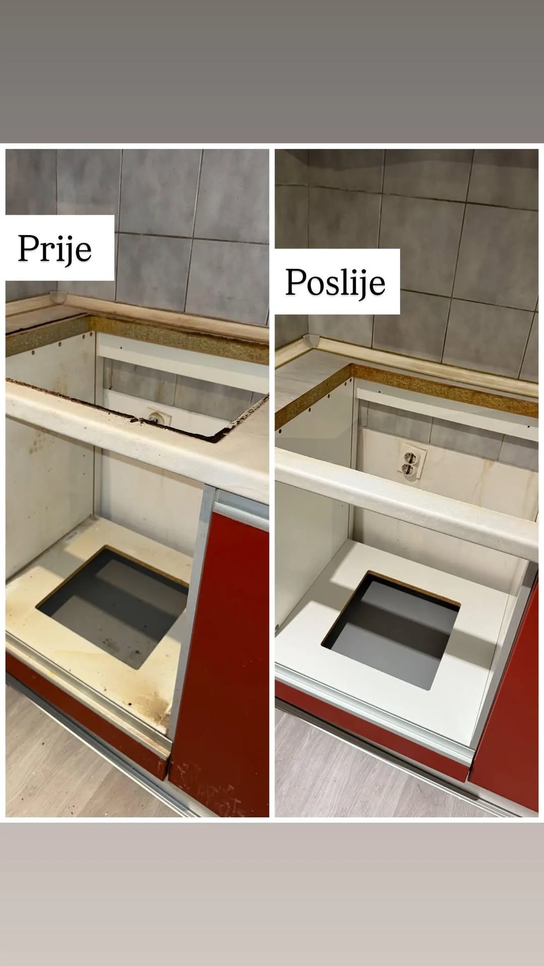 Redovno čišćenje kuhinje u sklopu održavanja doma