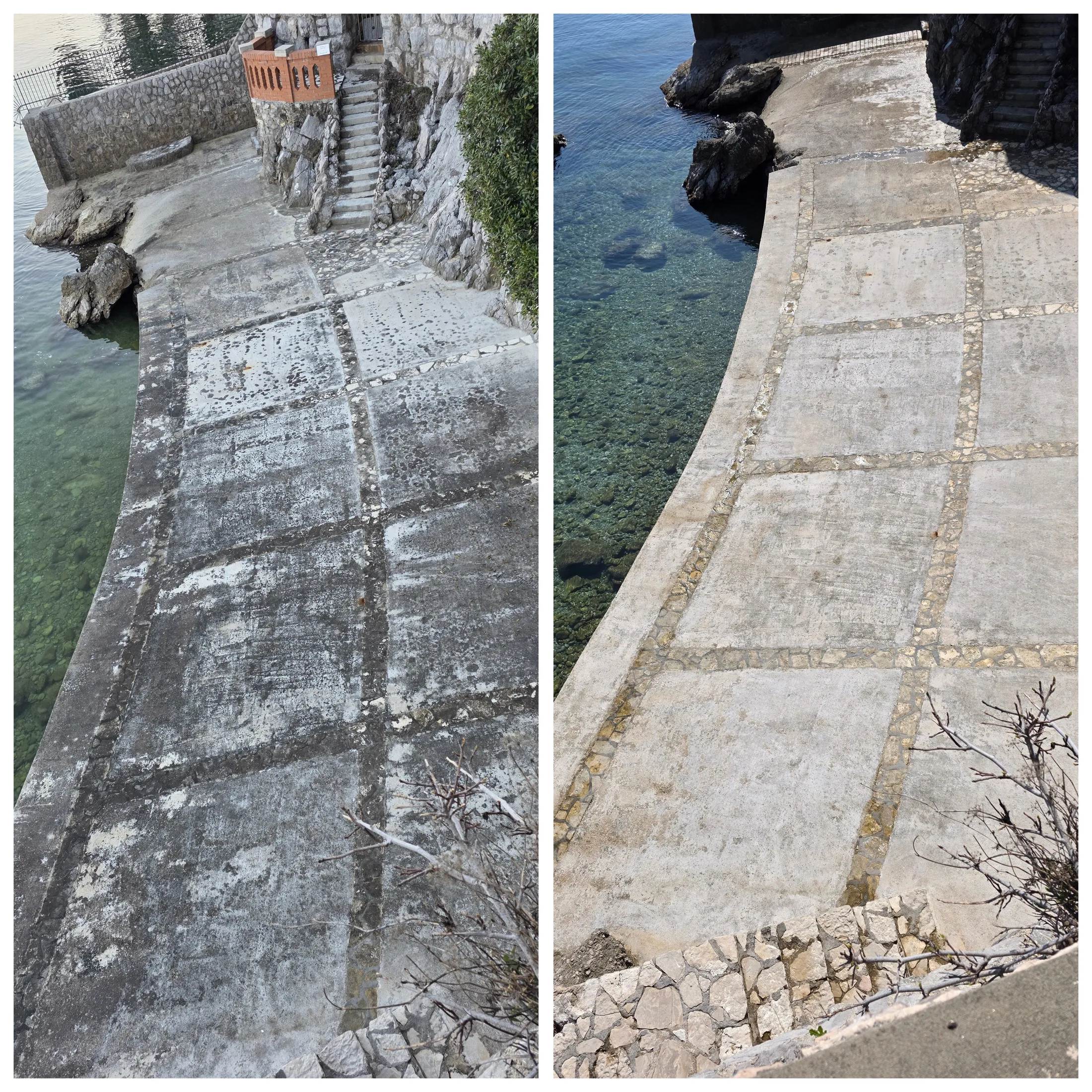 Profesionalno čišćenje pješačke staze – uklanjanje nečistoća