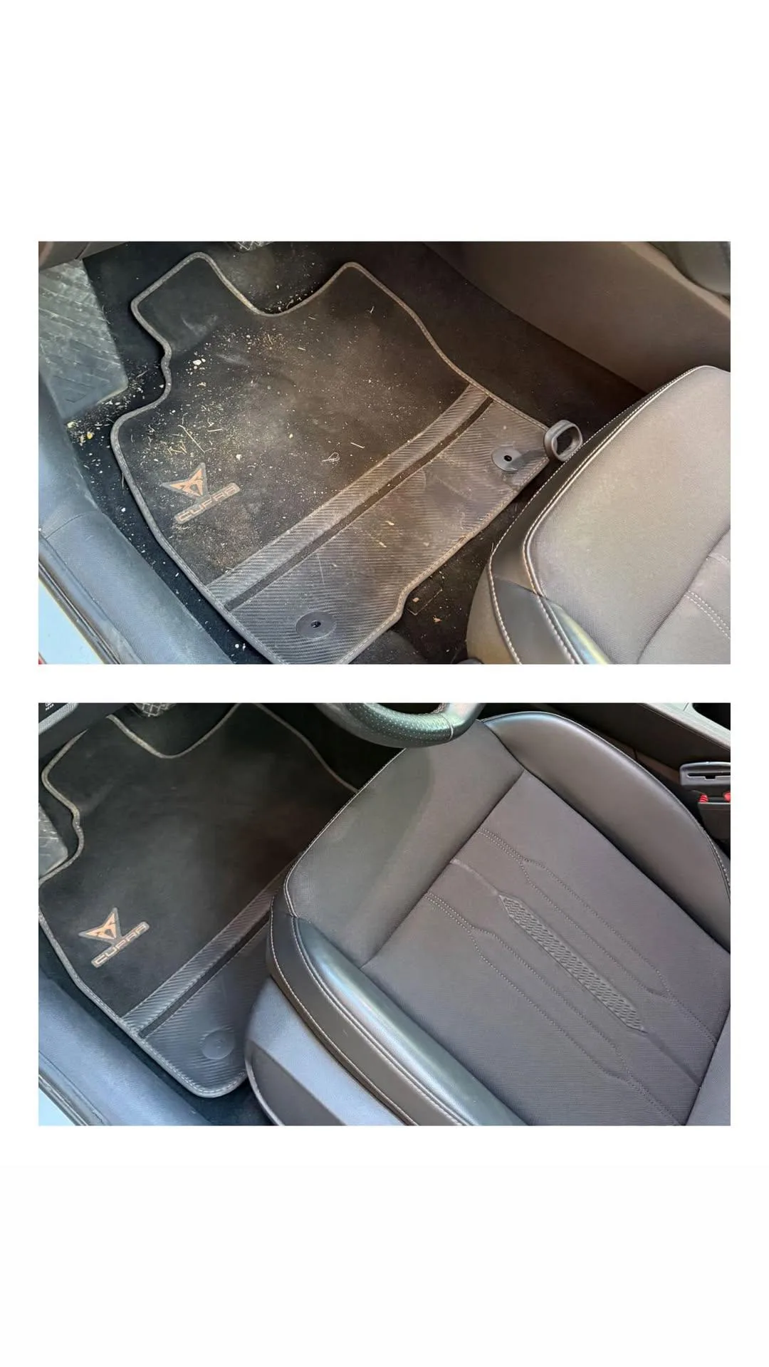 Profesionalno čišćenje unutrašnjosti automobila